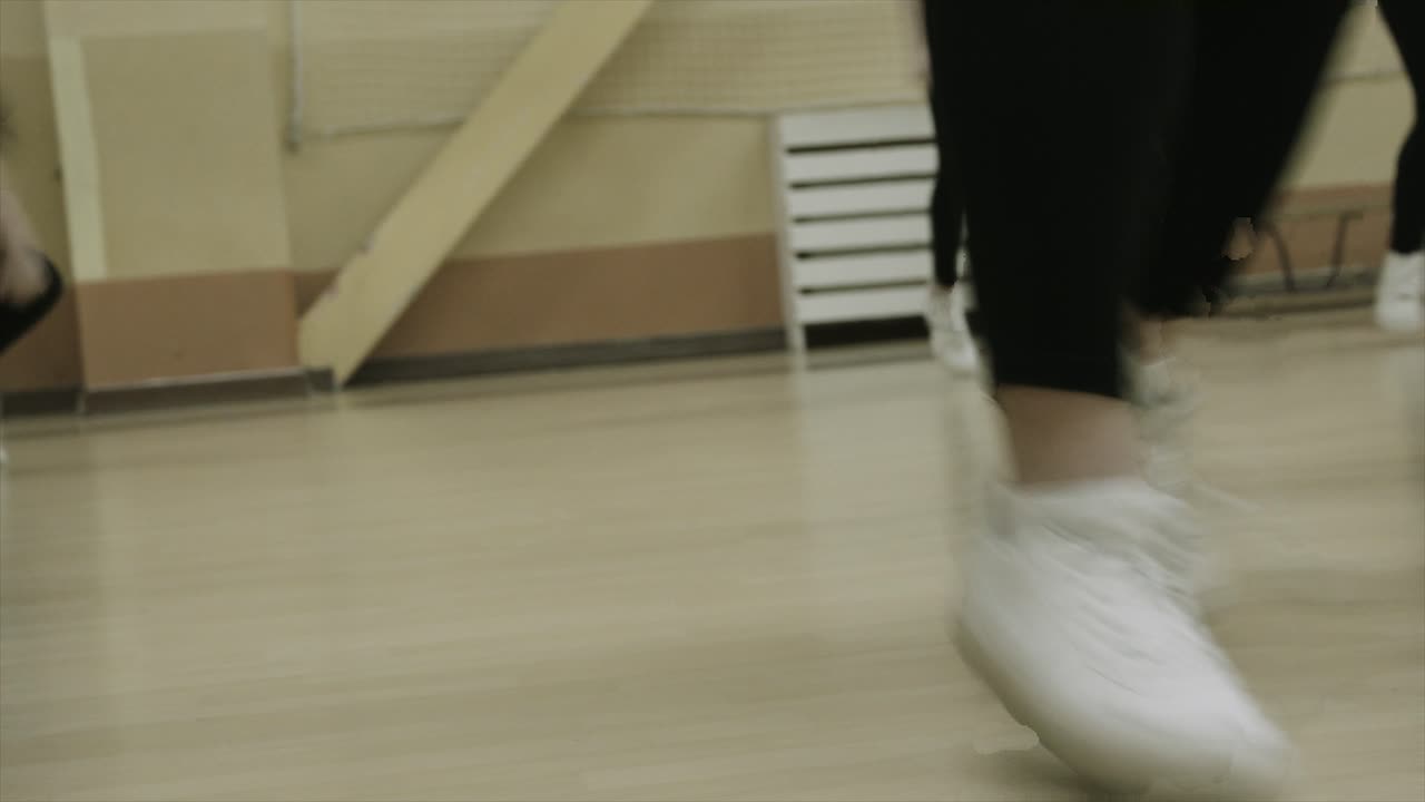 진행 중인 댄스 수업