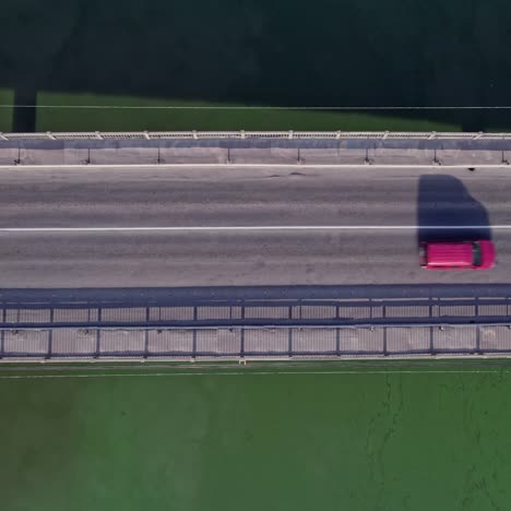 car traffic of trucks and cars