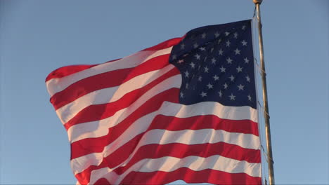 an american flag in slow motion