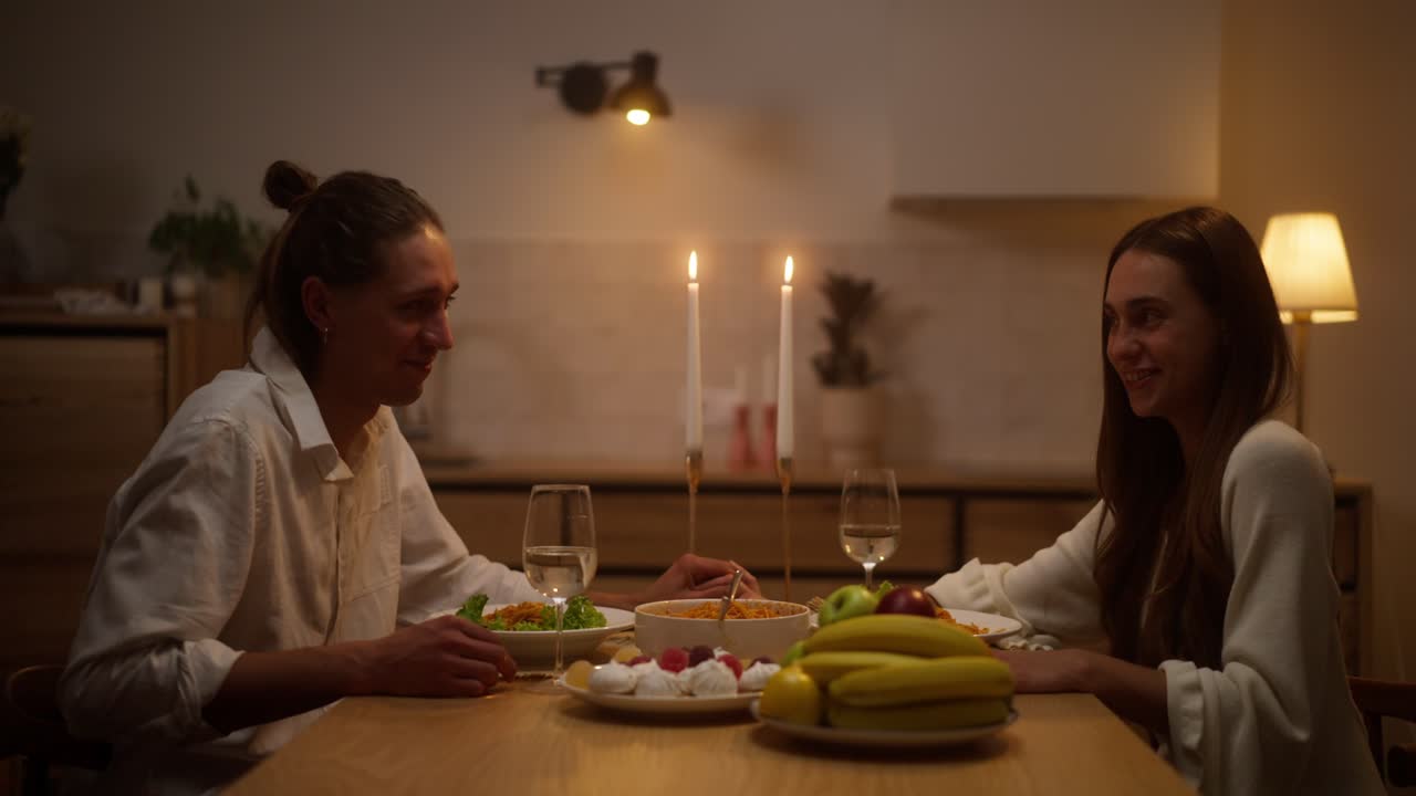 로맨틱한 저녁 데이트