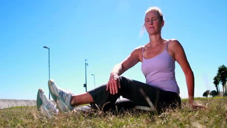 Active-woman-stretching-before-her-run