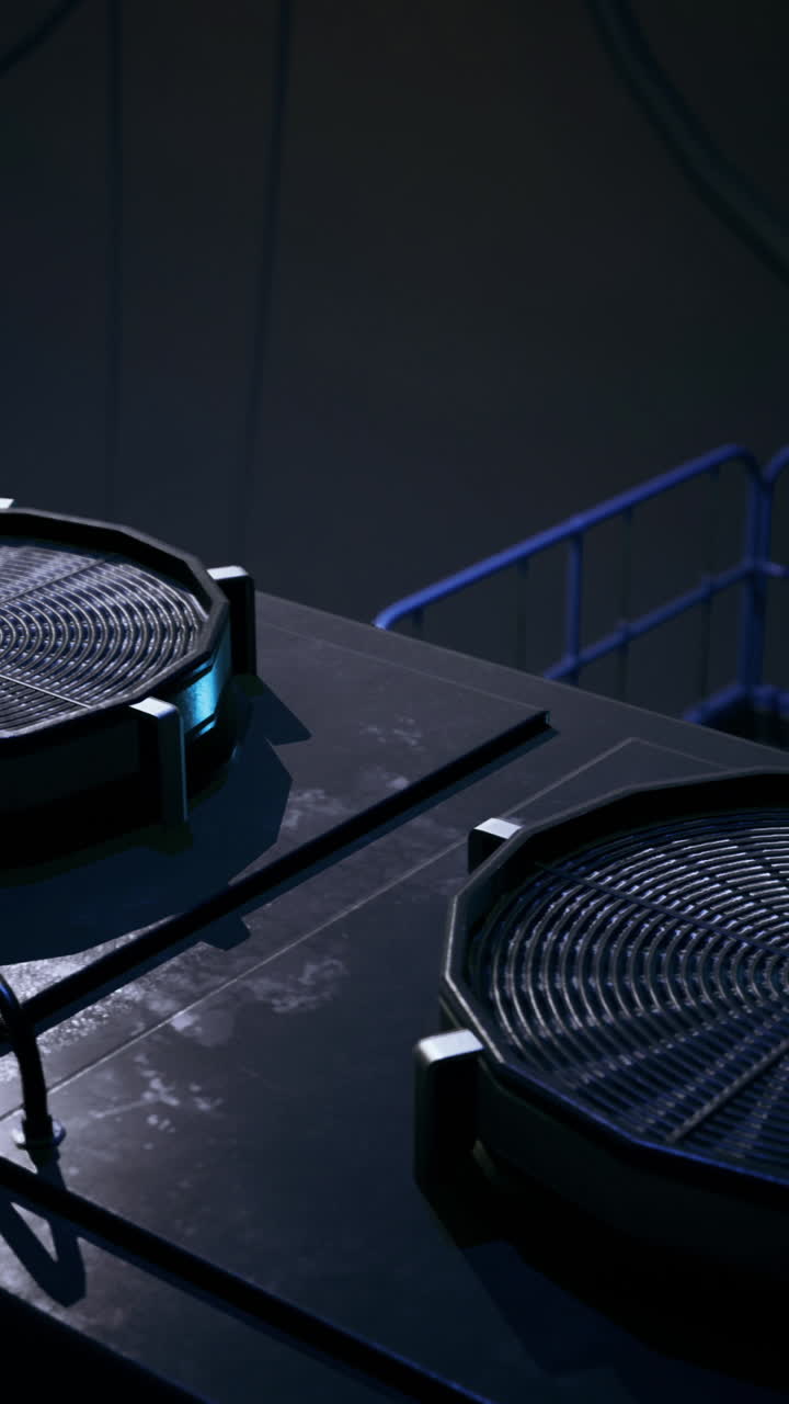 Futuristic machinery showcasing innovation and design