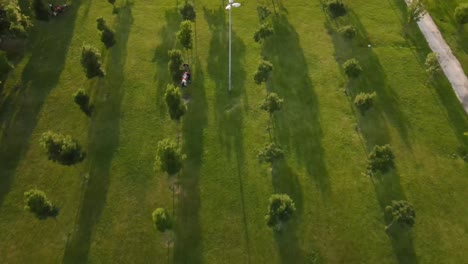 aerial view centrel park