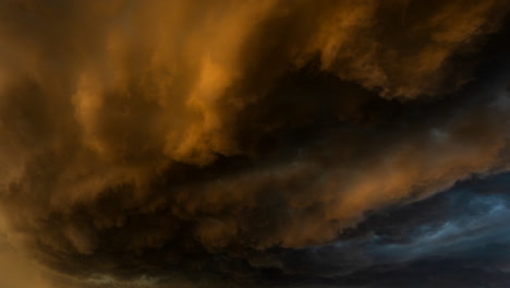 swirling dark skies caught in this powerful 4k cloud timelapse