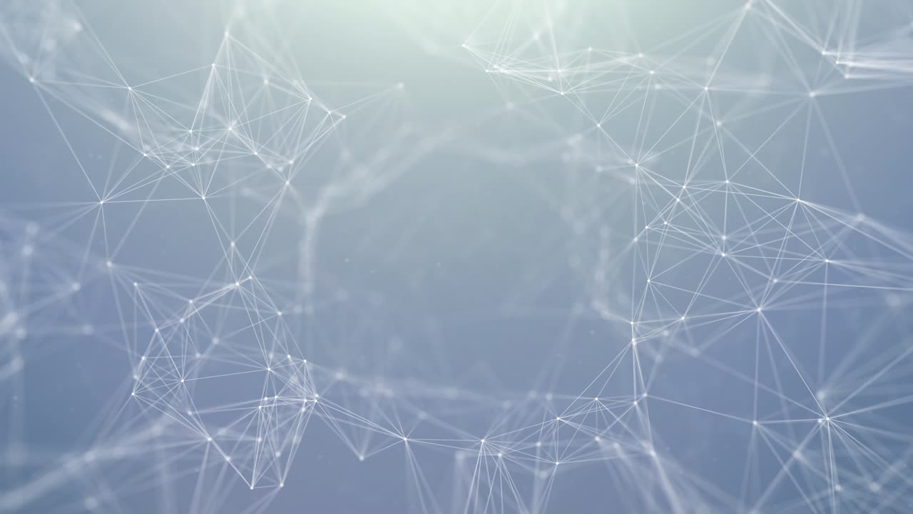 Abstract network connections of internet communication or social media futuristic technology