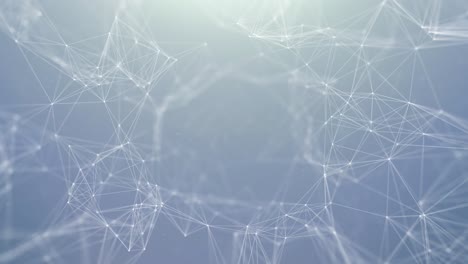 abstract network connections of internet communication or social media futuristic technology