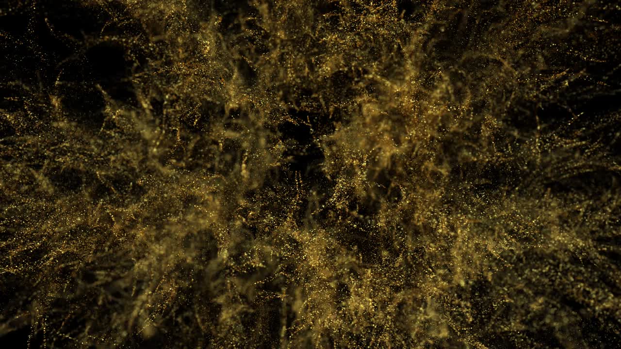 금 반이는 입자 폭발 회전