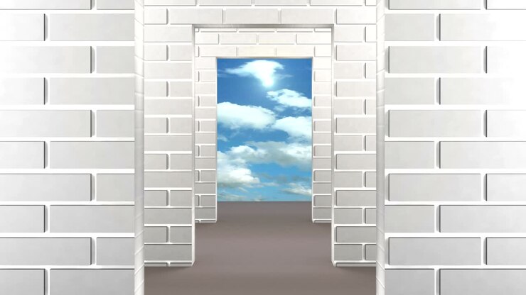Open door to the sky