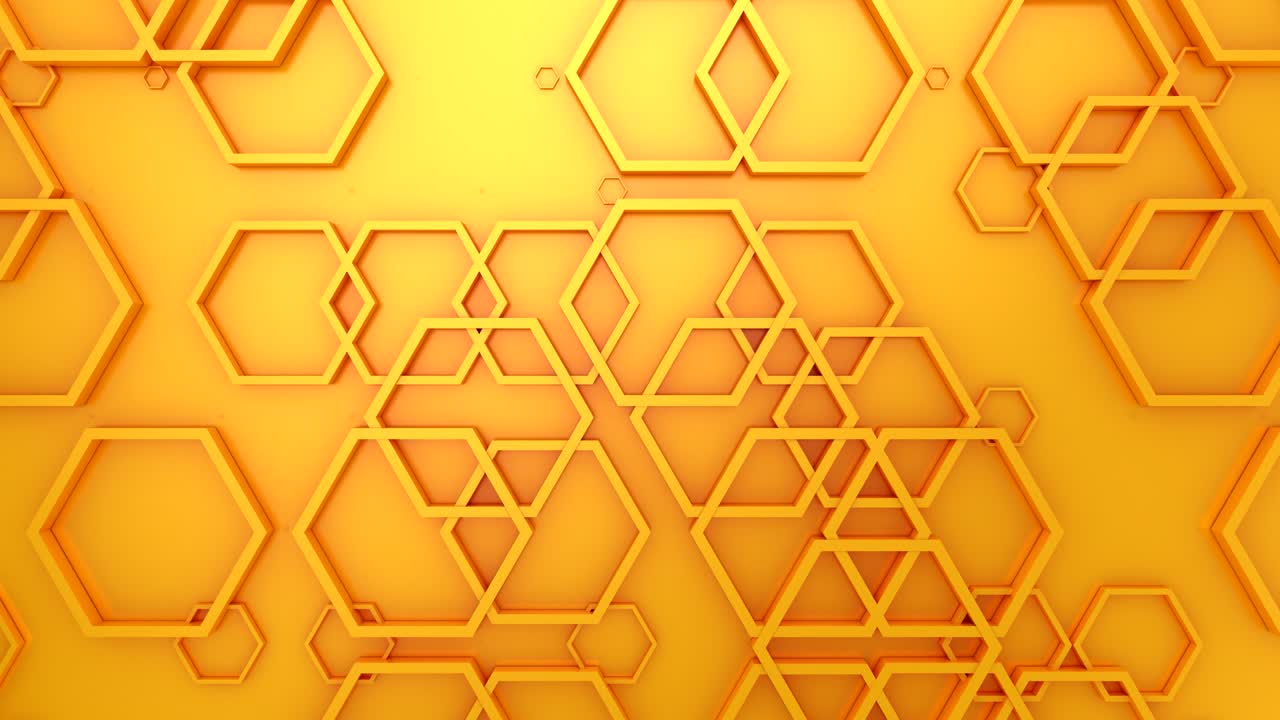 Animated Hexagons Background