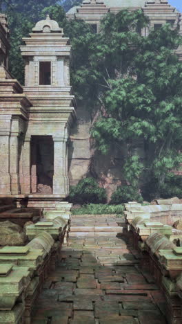 ancient jungle temple ruins