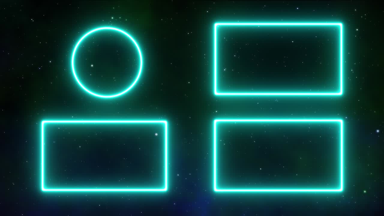 간단한 그라데이션 엔드 카드 엔딩 스크린 모션 그래픽