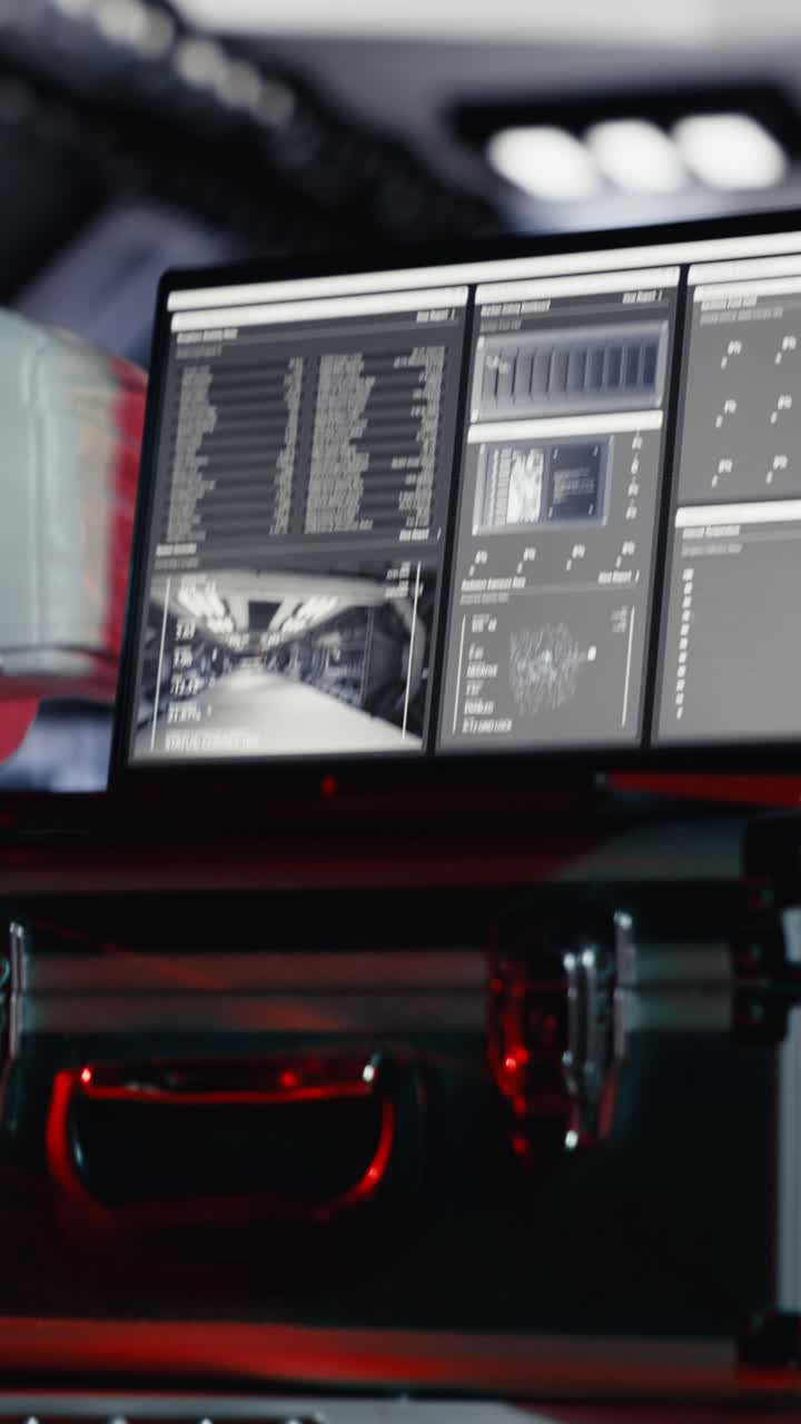 Vertical video Chroma key device assisting orbit station astronauts