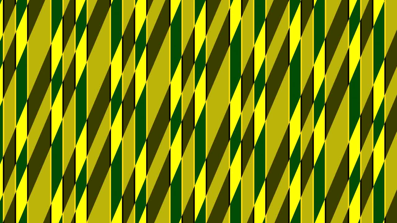 Animation consisting of intersected colored stripes.