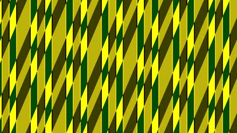 animación compuesta por rayas de colores intersectadas.