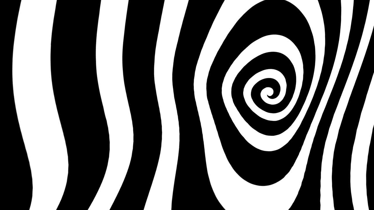 bucle espiral deformado