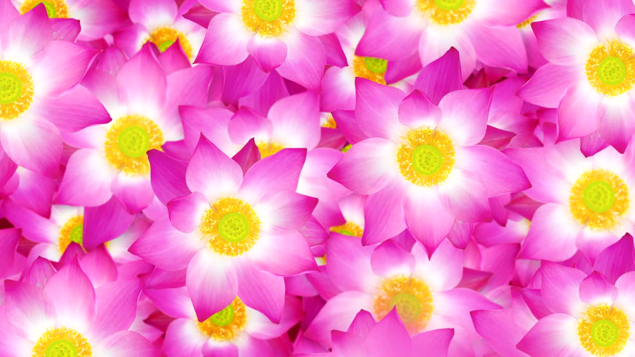 el fondo de los lirios de agua.