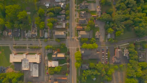 Acercándonos-A-La-Parte-Superior-De-Stanford-Road-En-El-Centro-De-Palmira-En-El-Estado-De-Nueva-York,-EE.UU.