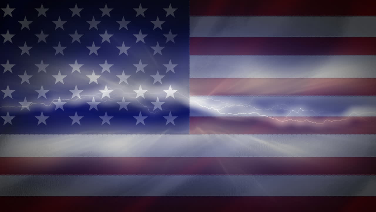 American flag video