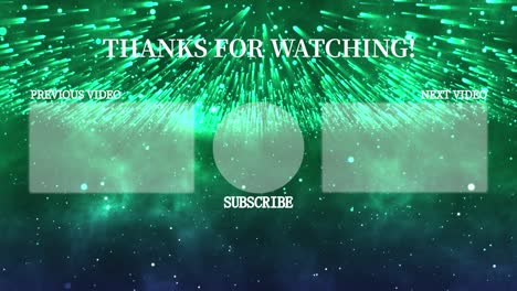 fantastic light end card ending screen motion graphics