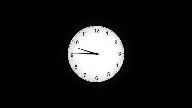 Digital numbers timer displays countdown timer stopwatch animation perfect for countdowns deadline