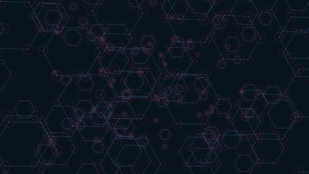 Honeycomb-inspired hexagonal structure of interconnected circles