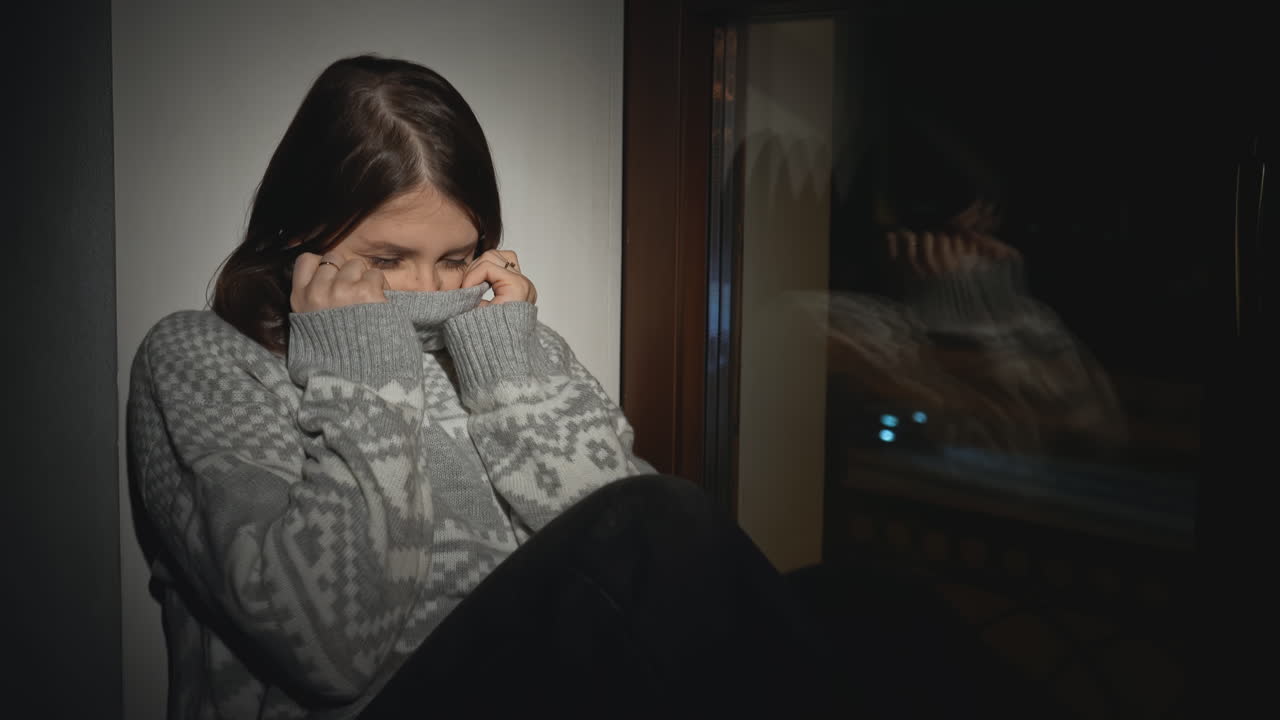 Una donna triste