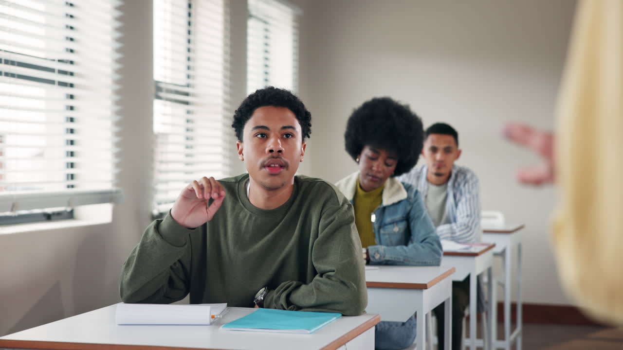 교실 환경에서의 학생들