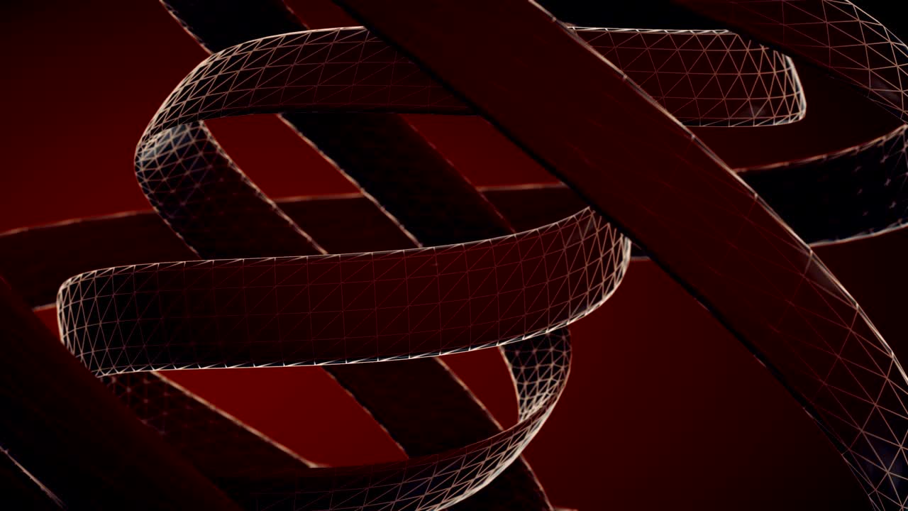 Abstract Circle Background (Loopable) stock video