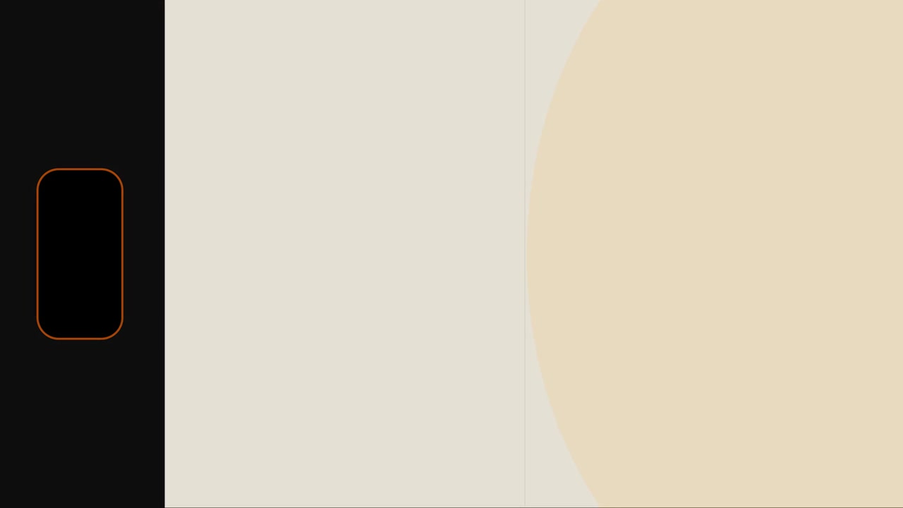 Minimalist Abstract Background with Subtle Motion and Film Frame Overlay