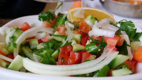 delicious fresh vegetable salad