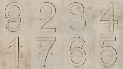 concrete numbers 00