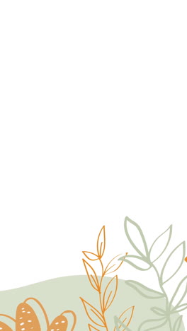 floral line art background