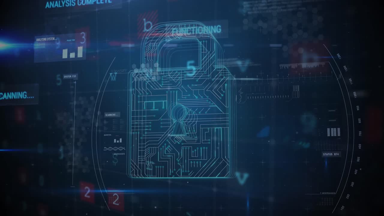 Ransomware attack: digital security at risk 4k