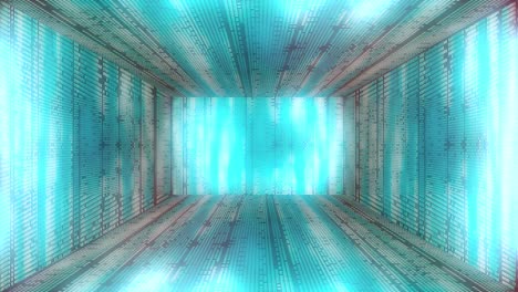 glowing tunnel background. 4k motion graphics