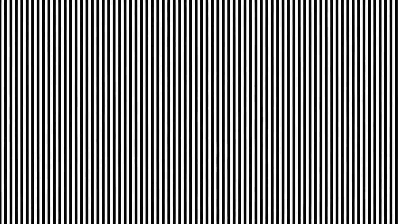 Dynamic Pattern of Moving Vertical Black and White Stripes