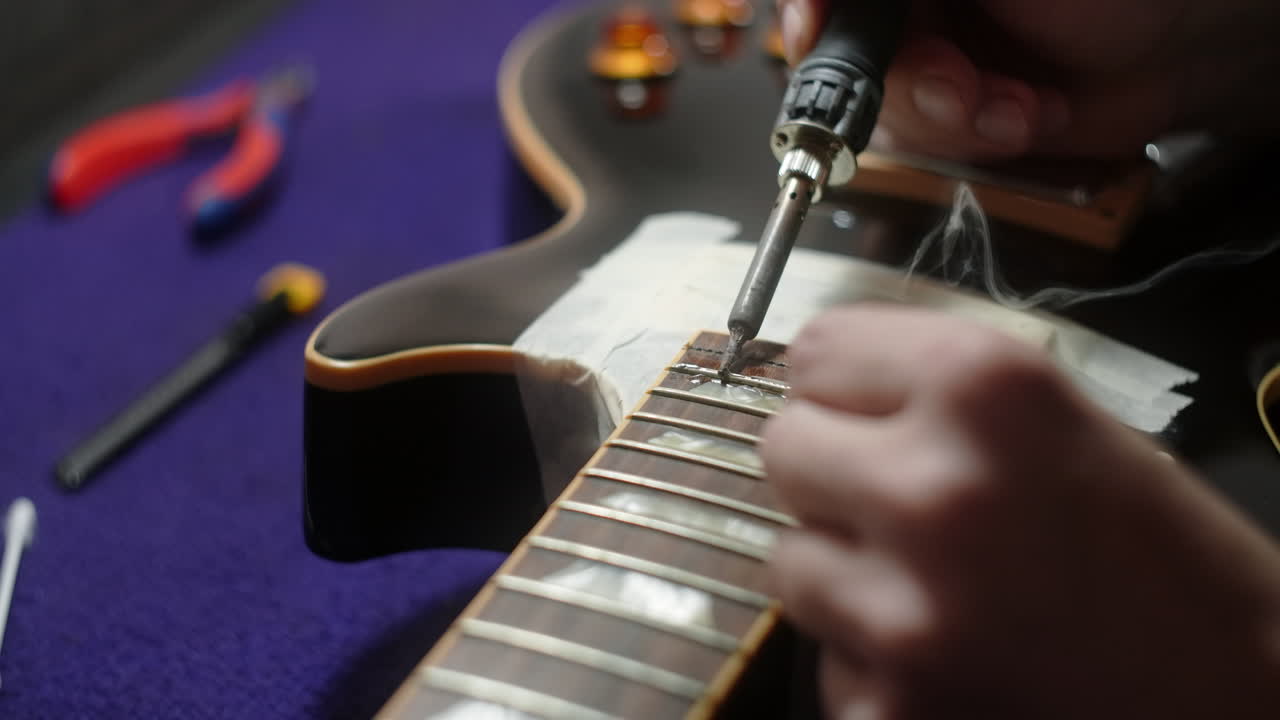 Guitar Repair Process