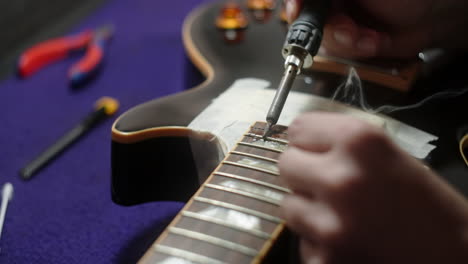 guitar repair process