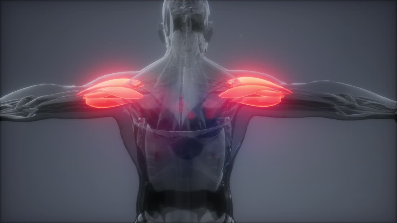 выбранная карта анатомии мышц