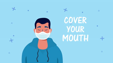 cover your mouth: health and safety awareness image