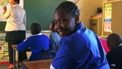 Schoolchildren-in-a-lesson-at-a-township-school-4k