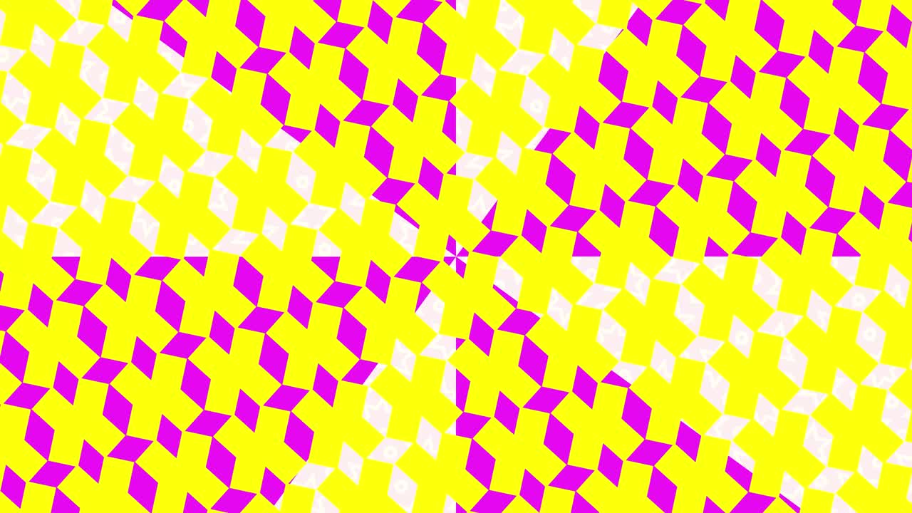 4K video model stroboscopic and hypnotic effect, in 16: 9 video format.