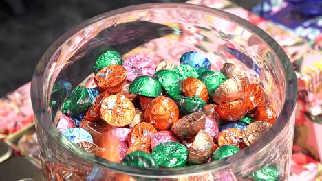 turkish style festive sugar. holiday candy.