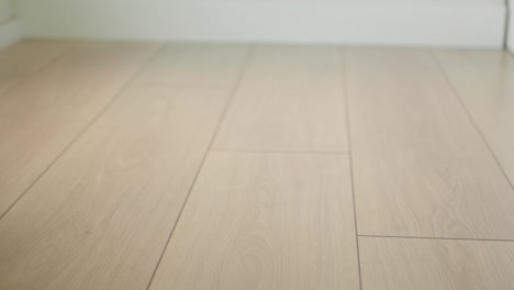 green soccer ball on laminate floor