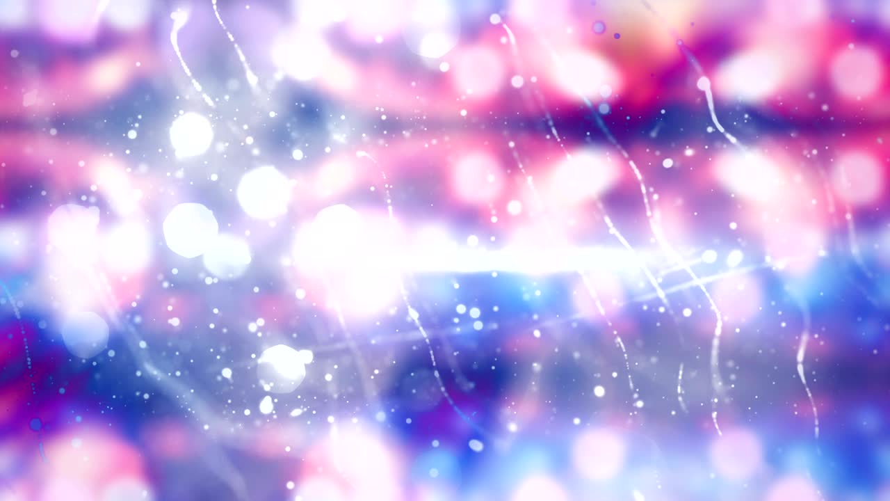 4k 추상 입자 배경 애니메이션