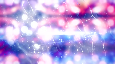 animación de fondo de partículas abstractas de 4k
