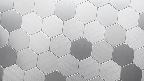 abstract hexagons background.