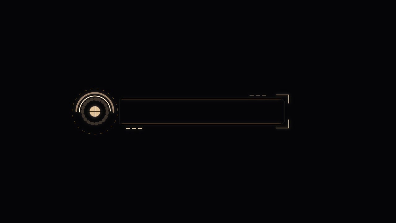 Minimalist Digital Lower Third Graphic Overlay