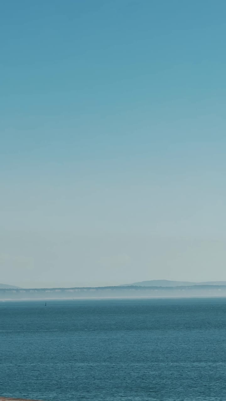 Tropical Beach Views with a Car