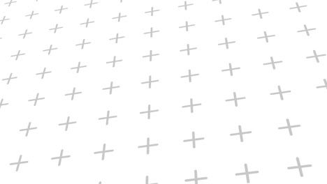cross illustration on white background animation