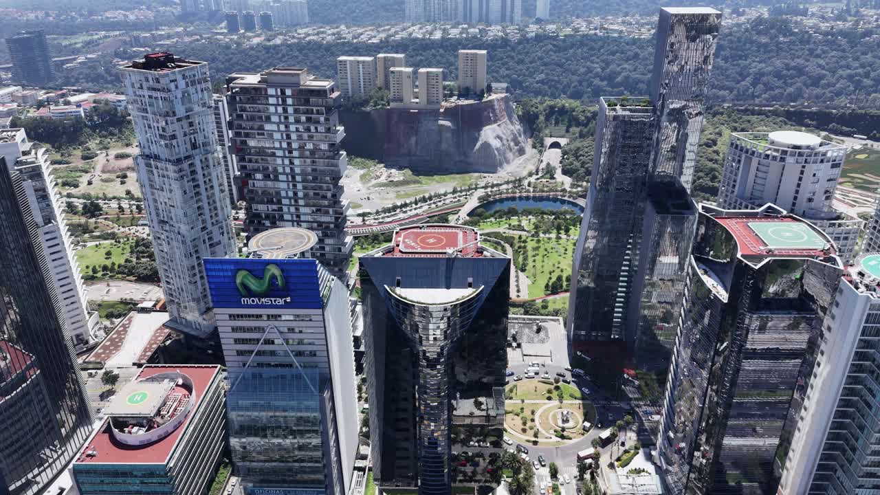 Sky-high Look at Santa Fe, Mexico City